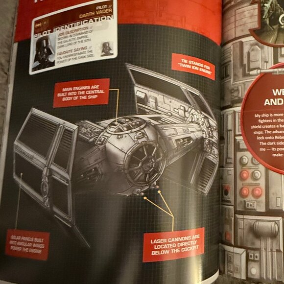 Harper/Klutz Labs Star Wars Folded Flyers Starfighter Paper Airplane Book - Picture 4 of 10